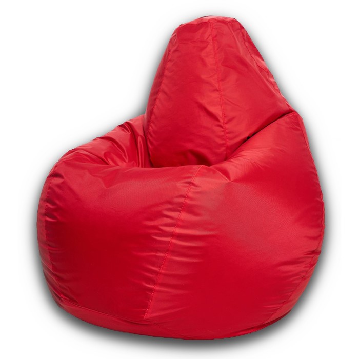 Кресло-мешок «Груша» Позитив, размер M, диаметр 70 см, высота 90 см, оксфорд, цвет красный - Фото 1