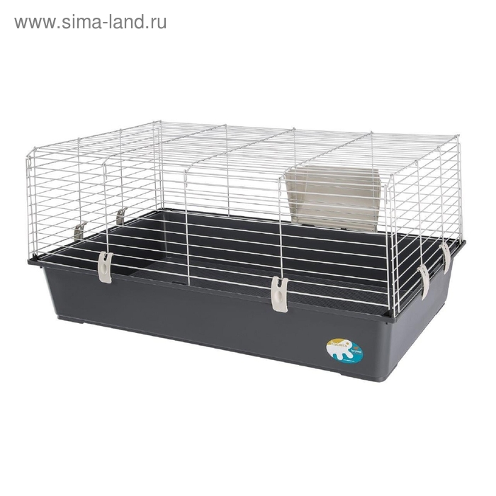 Клетка Ferplast Rabbit 100 для кроликов, 4шт, 95х57х46, микс цветов - Фото 1