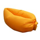 Кресло-лежак Надувной, ткань нейлон, цвет оранжевый люмин - Фото 1