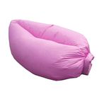 Кресло-лежак Надувной, ткань нейлон, цвет розовый - Фото 1