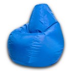 Кресло-мешок «Груша» Позитив, размер M, диаметр 70 см, высота 90 см, оксфорд, цвет синий - фото 109132153