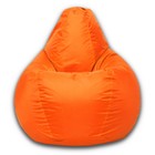 Кресло-мешок «Груша» Позитив, размер M, диаметр 70 см, высота 90 см, оксфорд, цвет оранжевый неон - фото 109132170
