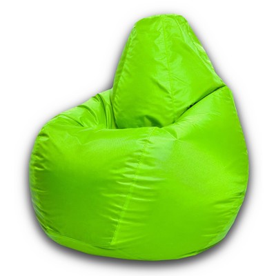 Кресло-мешок «Груша» Позитив, размер M, диаметр 70 см, высота 90 см, оксфорд, цвет салатовый неон