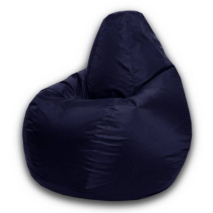Кресло-мешок «Груша» Позитив, размер M, диаметр 70 см, высота 90 см, оксфорд, цвет тёмно-синий