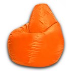 Кресло-мешок «Груша» Позитив, размер L, диаметр 80 см, высота 100 см, оксфорд, цвет оранжевый неон - Фото 2