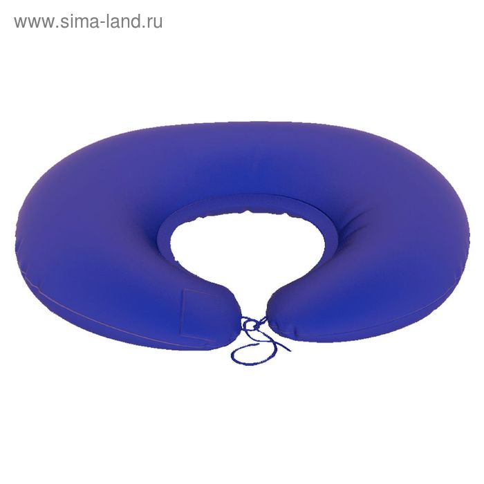 Подушка для беременных «Подкова», размер 65 × 85 см, синий, гранулы - Фото 1