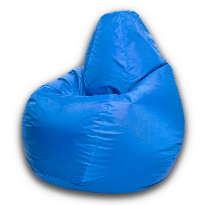 Кресло-мешок «Груша» Позитив, размер XL, диаметр 95 см, высота 125 см, оксфорд, цвет синий - Фото 1