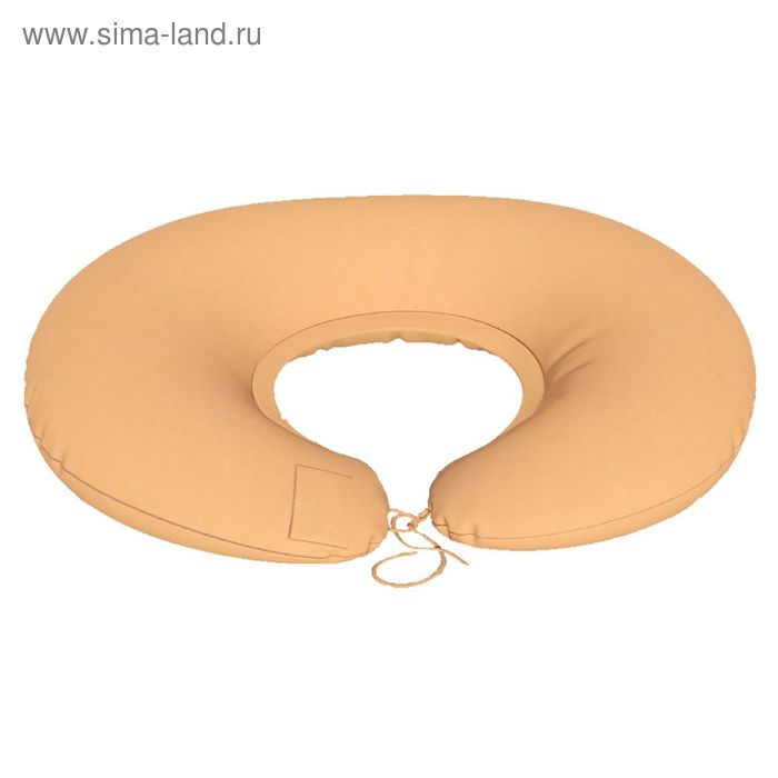 Подушка для беременных «Подкова», размер 65 × 85 см, персиковый, холлофайбер - Фото 1