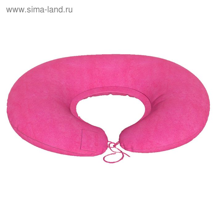 Подушка для беременных «Подкова», размер 65 × 85 см, розовый, гранулы - Фото 1