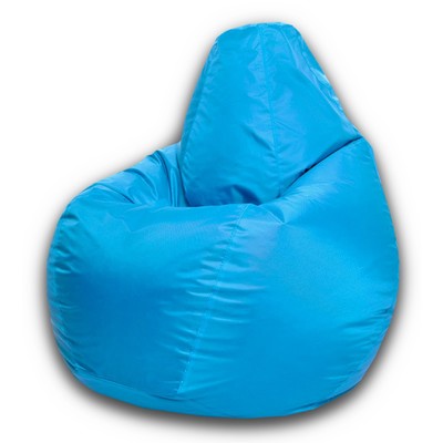 Кресло-мешок «Груша» Позитив, размер XXL, диаметр 105 см, высота 130 см, оксфорд, цвет голубой