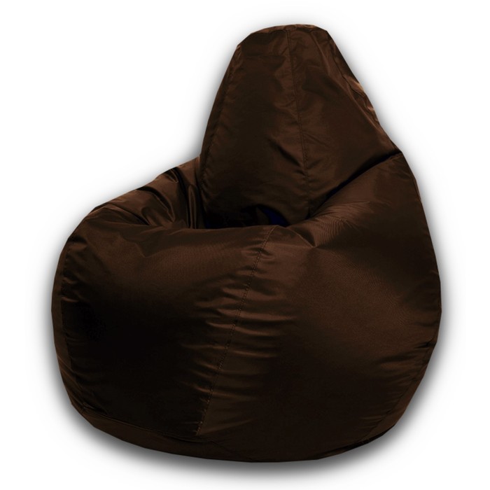 Кресло-мешок «Груша» Позитив, размер XXL, диаметр 105 см, высота 130 см, оксфорд, цвет коричневый - Фото 1