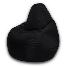 Кресло-мешок «Груша» Позитив, размер XXL, диаметр 105 см, высота 130 см, оксфорд, цвет чёрный