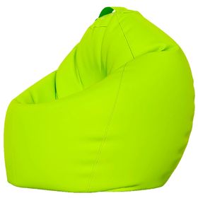 Кресло-мешок «Груша» Позитив, размер XXL, диаметр 105 см, высота 130 см, оксфорд, цвет салатовый неон