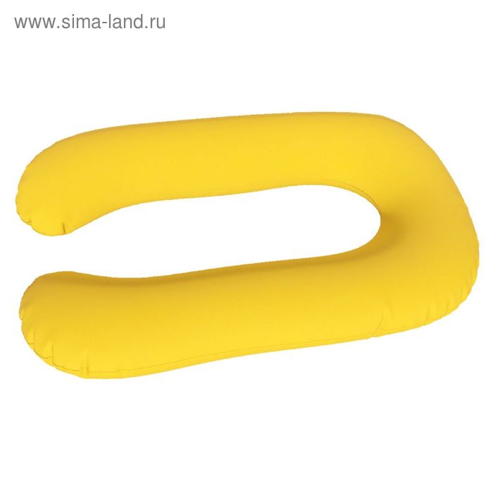 Подушка для беременных «Комфорт», размер 35 × 350 см, желтый, чипсы - Фото 1