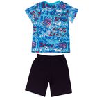 Пижама для мальчика, рост 104 см, цвет тёмно-синий (арт. М525_Д) - Фото 7