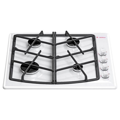 Варочная поверхность Gefest СГ СН 1211, газовая, 4 конфорки, белая