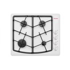 Варочная поверхность Gefest СГ СН 1211, газовая, 4 конфорки, белая  (артикул 1526319)  большой выбор товаров оптом и в розницу по низким ценам с доставкой