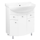 Комплект мебели: Тумба "Тура 70" + раковина "Амур 70", 70,7 х 47 см - Фото 1