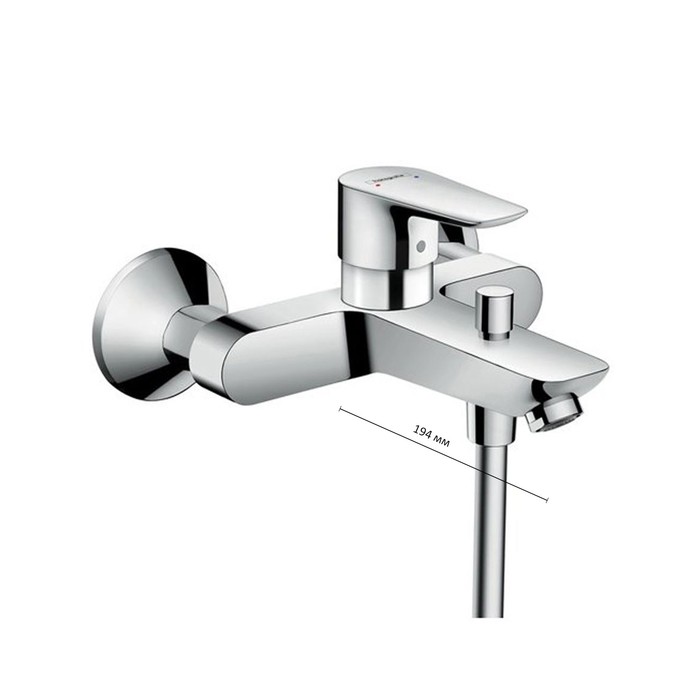 Смеситель для ванны Hansgrohe Logis 71400000 - Фото 1