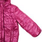 Куртка для девочки, рост 98 см, цвет бордовый (арт. Ш-123) - Фото 4