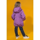 Куртка для девочки, рост 110 см, цвет сиреневый (арт. Ш-126) - Фото 3