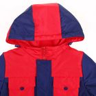 Куртка для мальчика, рост 104 см, цвет тёмно-синий/красный (арт. Ш-131) - Фото 2