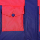 Куртка для мальчика, рост 104 см, цвет тёмно-синий/красный (арт. Ш-131) - Фото 6
