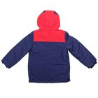 Куртка для мальчика, рост 104 см, цвет тёмно-синий/красный (арт. Ш-131) - Фото 7