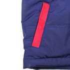 Куртка для мальчика, рост 122 см, цвет тёмно-синий/красный (арт. Ш-131) - Фото 5