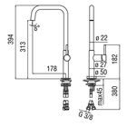 Смеситель для кухни Nobili ACQUERELLI AQ93113CR - Фото 2