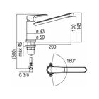 Смеситель для кухни Nobili NOBI NB84113/1CR - Фото 2