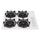 Варочная поверхность Gefest СГ СВН 2230К11, газовая, 4 конфорки, белая - Фото 2