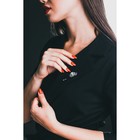 Брошь «Гортензия», цвет черненое серебро - Фото 3