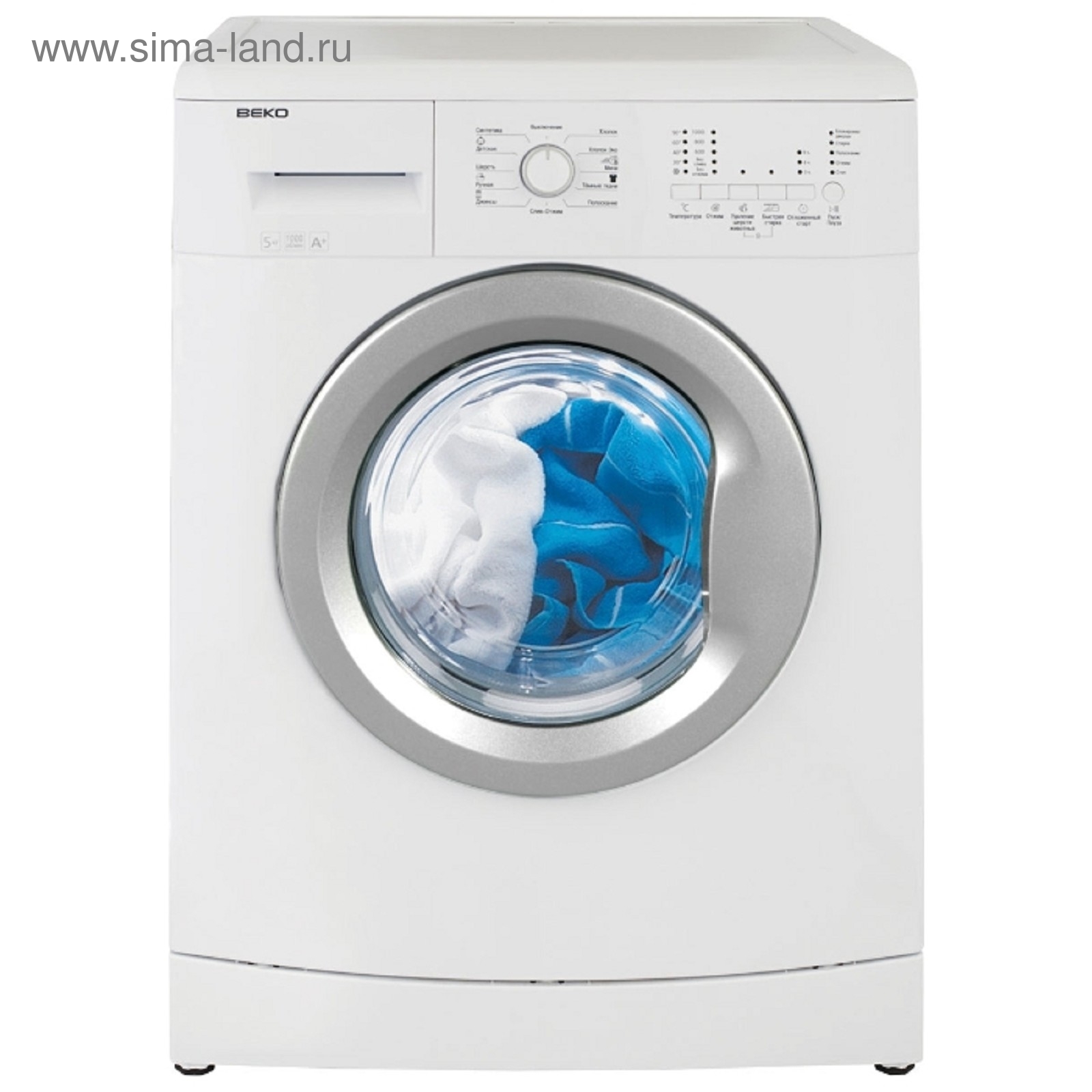 Стиральная машина Beko WKB 51021 PTMA (1529222) - Купить по цене от 13  265.09 руб. | Интернет магазин SIMA-LAND.RU