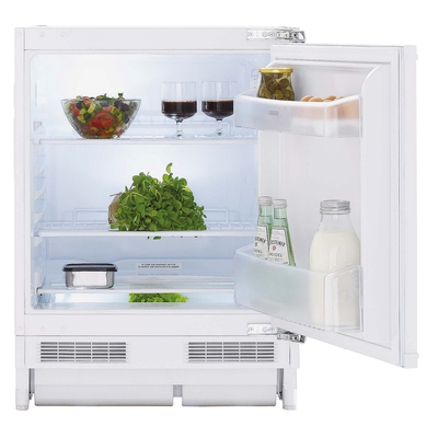 Холодильник Beko BU 1100 HCA, встраиваемый, однокамерный, класс А, 128 л, белый