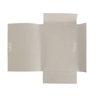 Папка для бумаг А4 на завязках, плотность 320г/м2, белая, мелованный картон - Фото 2