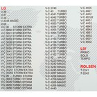 Пылесборник синтетический Ozone micron M-08, 5 шт (LG TB-36) - Фото 3
