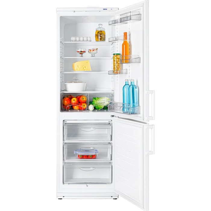 Холодильник ATLANT XM-4021-000, двухкамерный, класс А, 345 л, белый