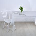 Скатерть без основы многоразовая «Ажур», 120×180 см, прозрачная - Фото 1