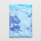 Штора для ванной «Дельфины», 180×180 см, полиэтилен, цвет голубой - Фото 4