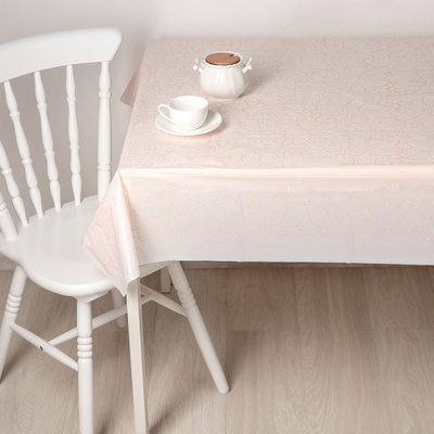 Скатерть без основы многоразовая «Ажур», 120×180 см, бежевая