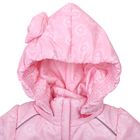 Куртка для девочки "Варя", рост 98 см, цвет розовый - Фото 2