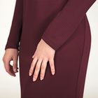 Платье женское, размер 48, рост 170 см, цвет бордо (арт. Y0248-0224 new) - Фото 3