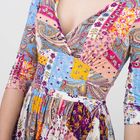 Платье женское, размер 54, рост 170 см, цвет цветной принт (арт. Y0269-0154 С+) - Фото 5