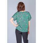 Блуза женская, размер 46, рост 170 см, цвет зелёный (арт. B1395-0869) - Фото 5