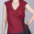 Блуза женская, размер 42, рост 170 см, цвет бордо (арт. Y9800-0101) - Фото 6