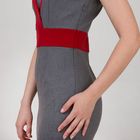 Платье женское, размер 46, рост 170 см, цвет серый (арт. Y4304-0211) - Фото 4