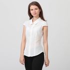 Рубашка женская, цвет белый, размер 52 - Фото 3