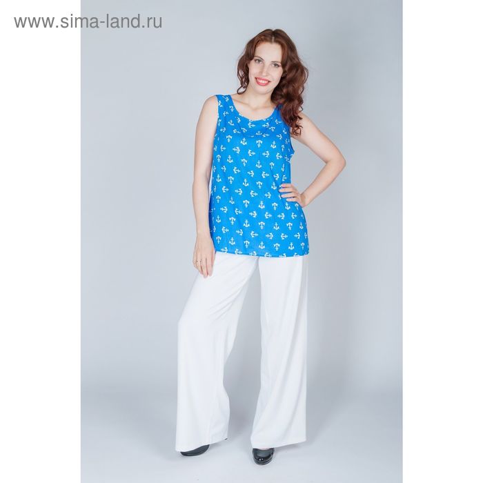 Блуза женская, размер 42, рост 170 см, цвет синий (арт. Y1156-0230) - Фото 1