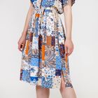 Платье женское, размер 54, рост 170 см, цвет цветной принт (арт. Y1158-0239 new С+) - Фото 7